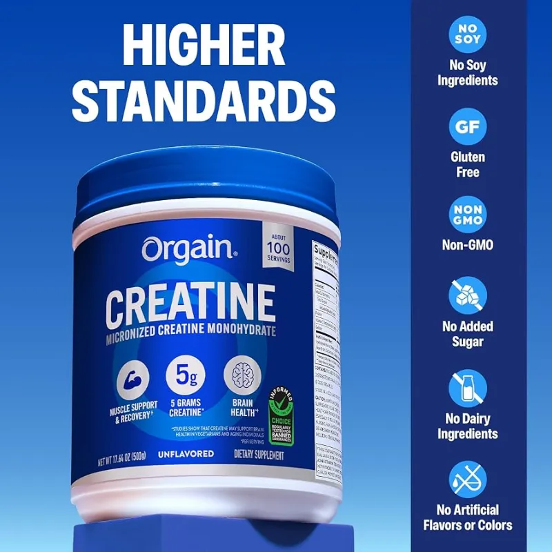 Creatina monohidratada Orgain