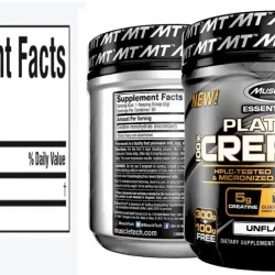 Creatina monohidratada Platinum Muscletech