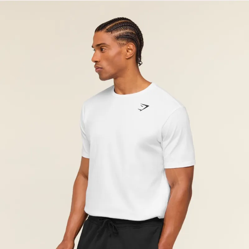 Crest T-Shirt Blanco / M