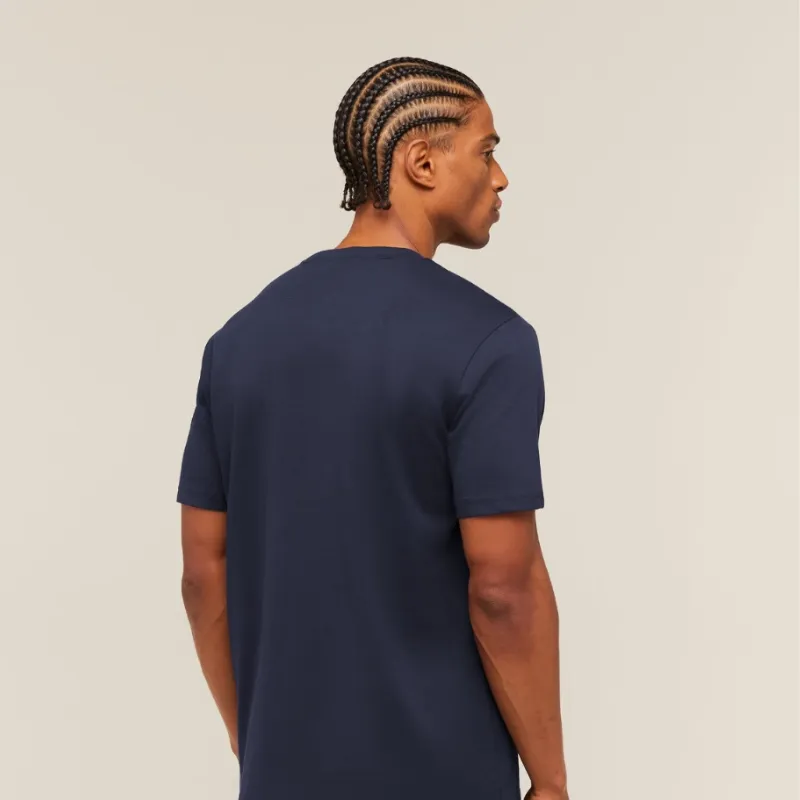 Crest T-Shirt Azul Oscuro / L