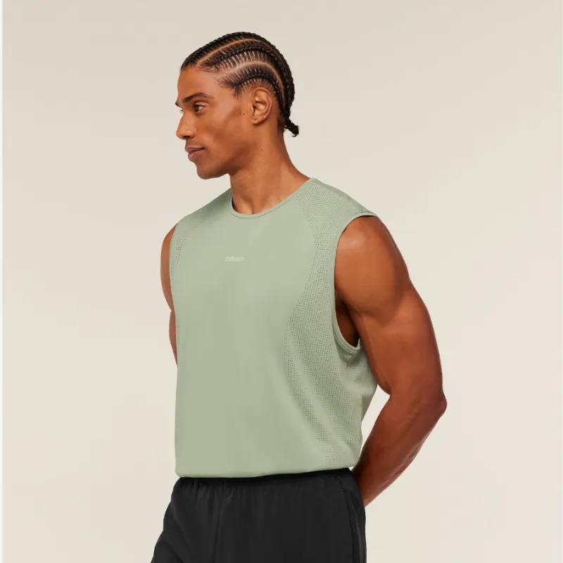 Distance Seamless Tank Verde / M