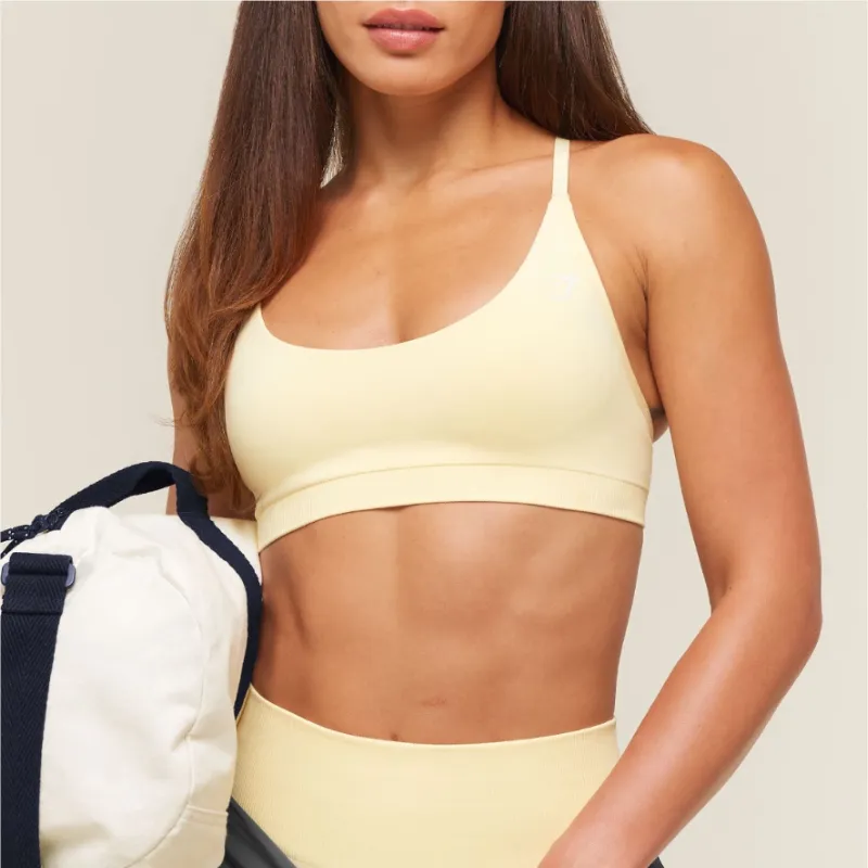 Everyday Seamless Racerback Sport Bra Amarillo / S