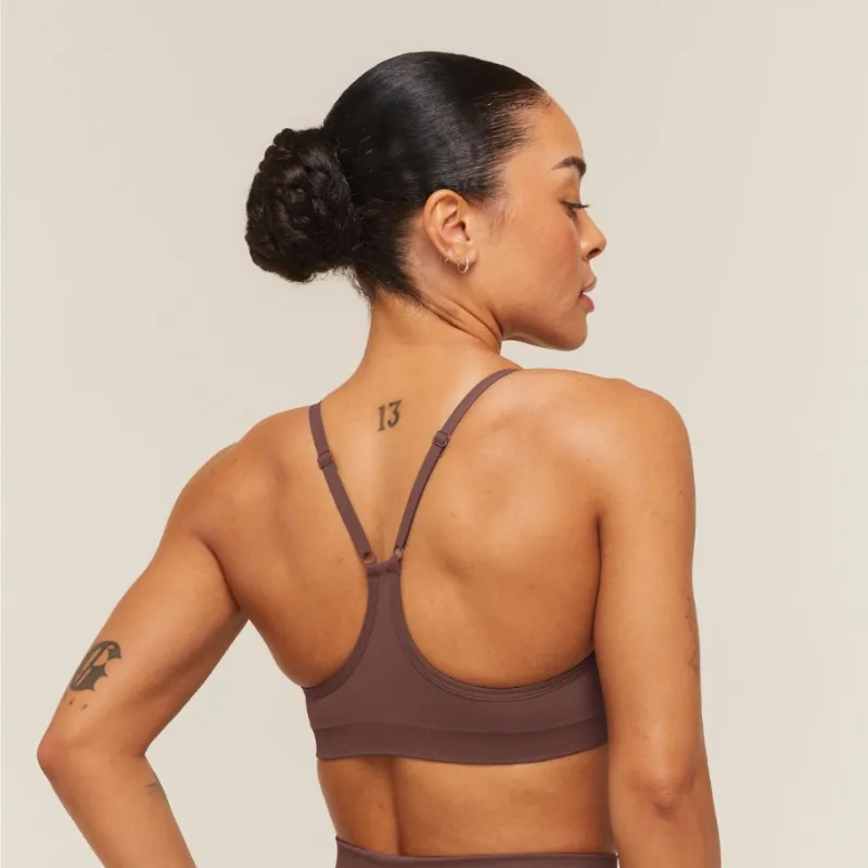 Everyday Seamless Racerback Sport Bra Carmelita