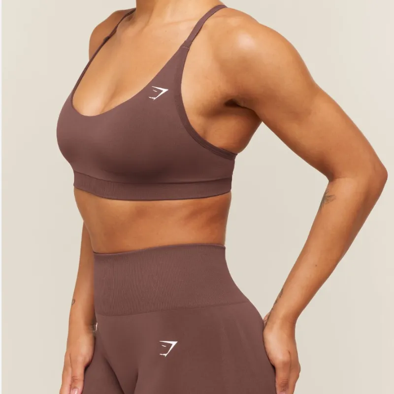 Everyday Seamless Racerback Sport Bra Carmelita