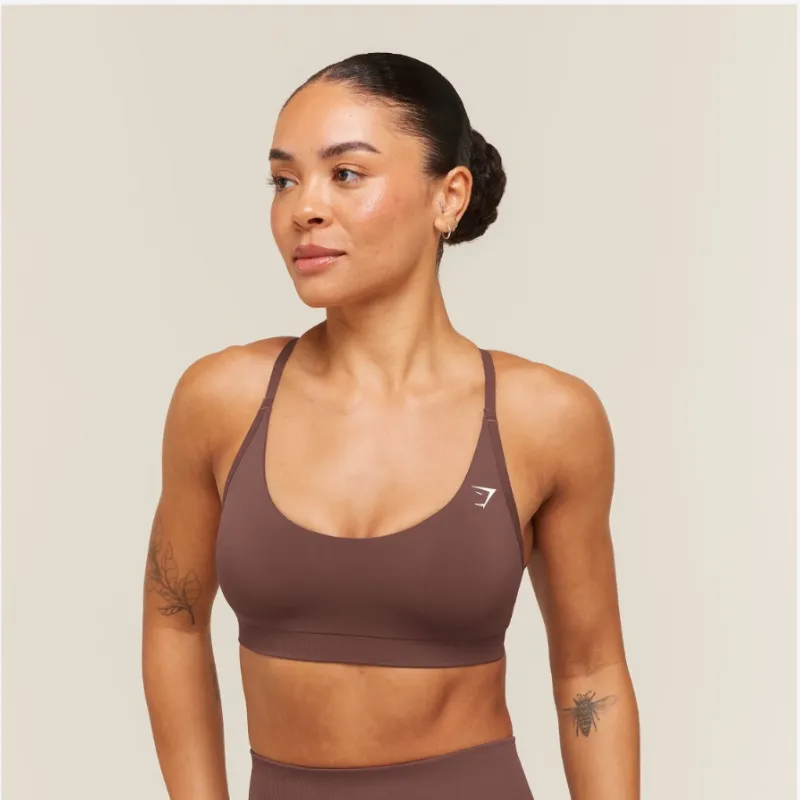 Everyday Seamless Racerback Sport Bra Carmelita