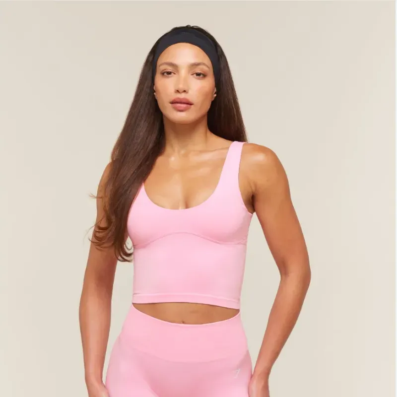 Everyday Seamless Shelf Tank Rosado / M