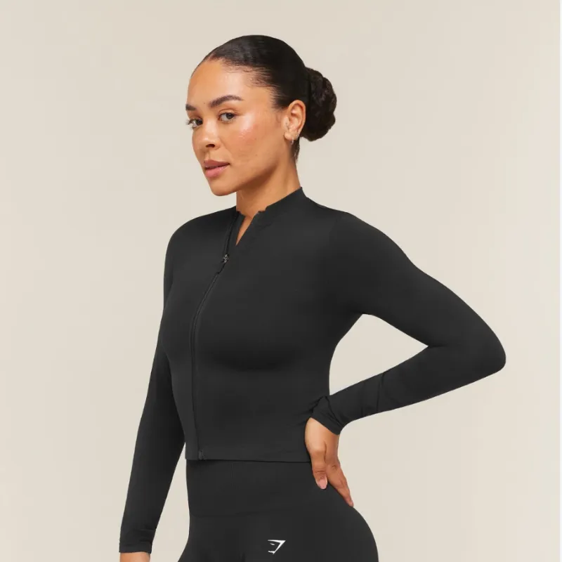 Everyday Seamless Zip Tracktop