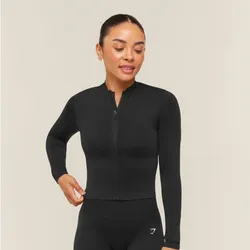 Everyday Seamless Zip Tracktop