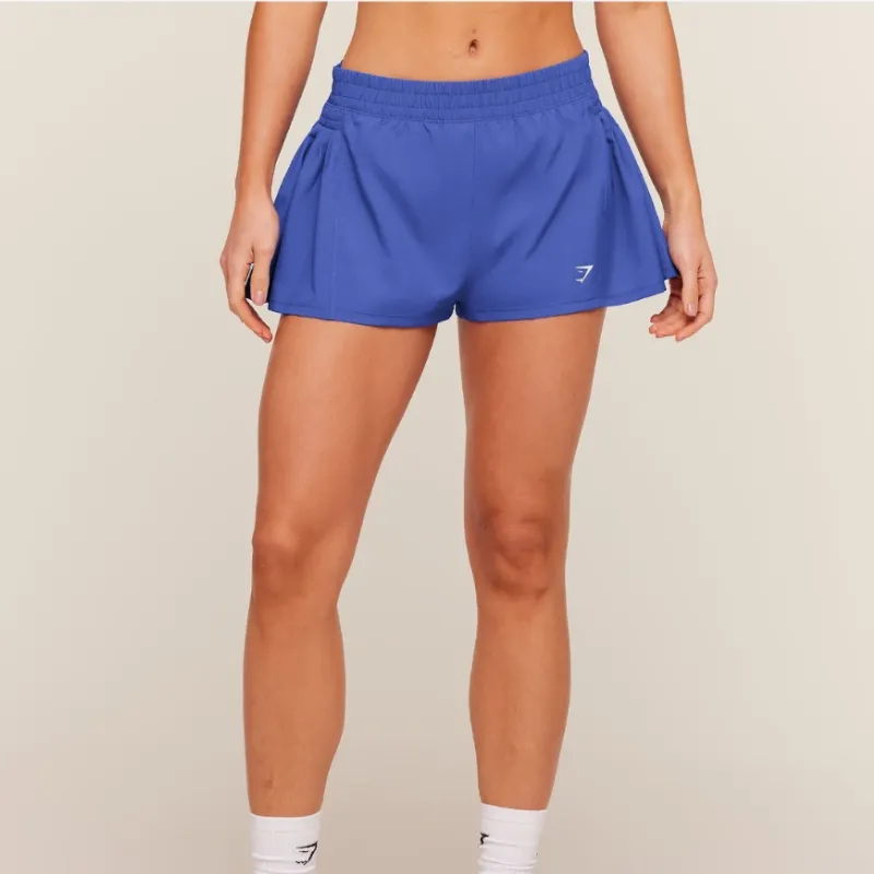 Flutter Woven Shorts Azul