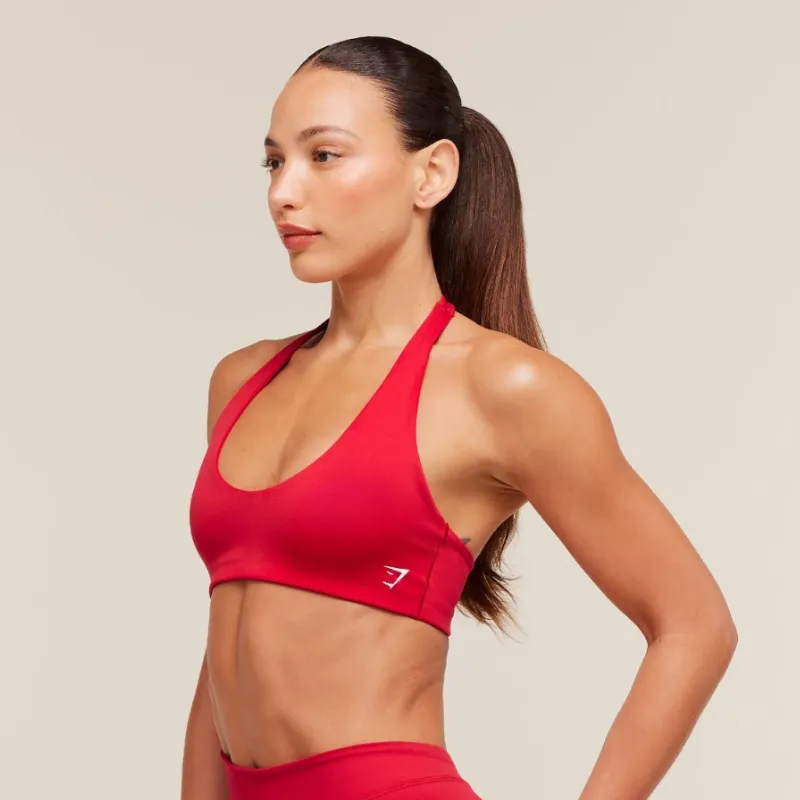 Halter Bralette Rojo