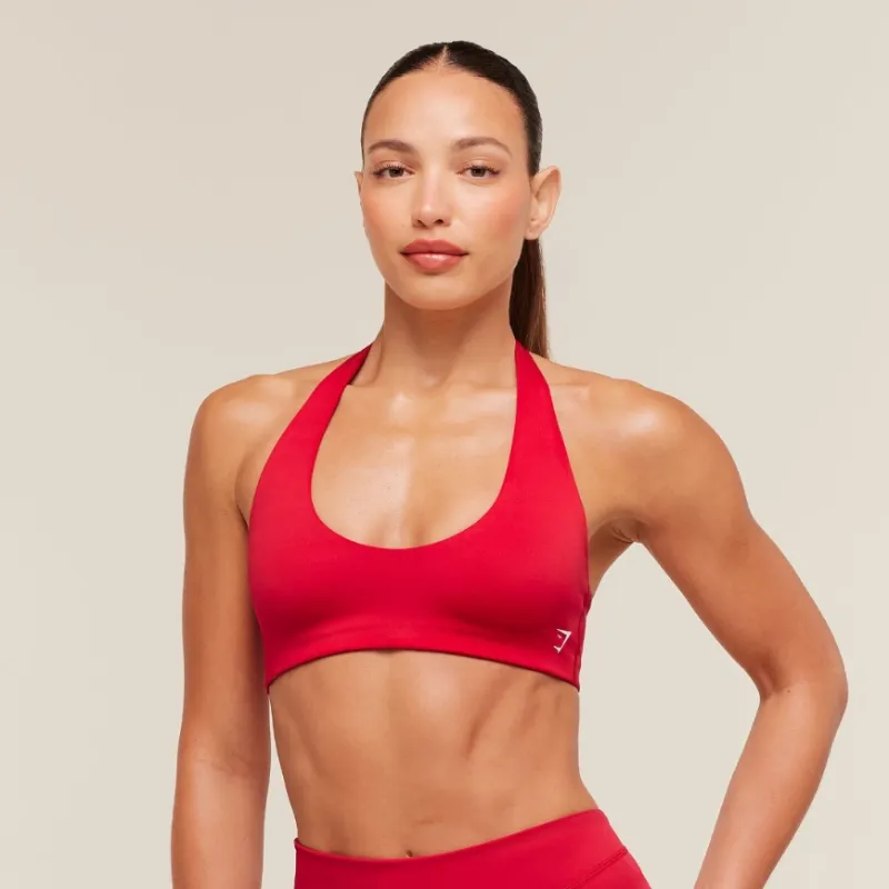 Halter Bralette Rojo