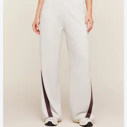 Lightweight Tricot Wide Leg Pants