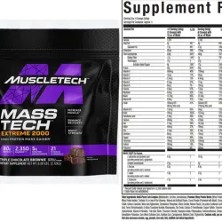 Mass Gainer muscletech Extreme 2000