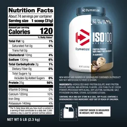 Whey protein Dymatize Iso 100