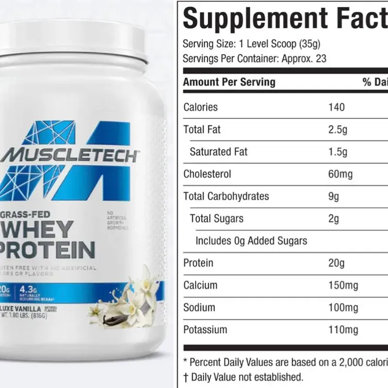 Whey Protein Grass-Fed Muscletech