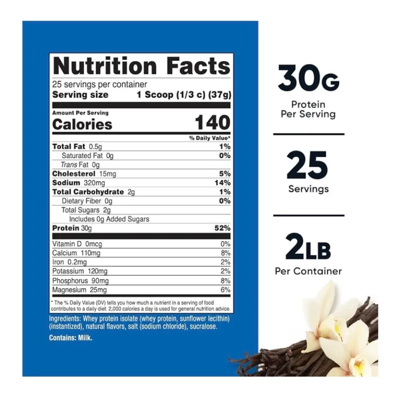 Whey Protein Isolate Nutricost