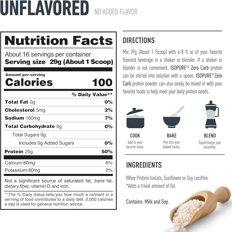 Whey Protein Isopure