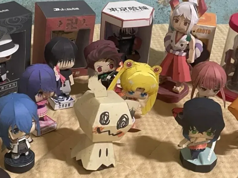 Papecraft (Personajes de Anime)