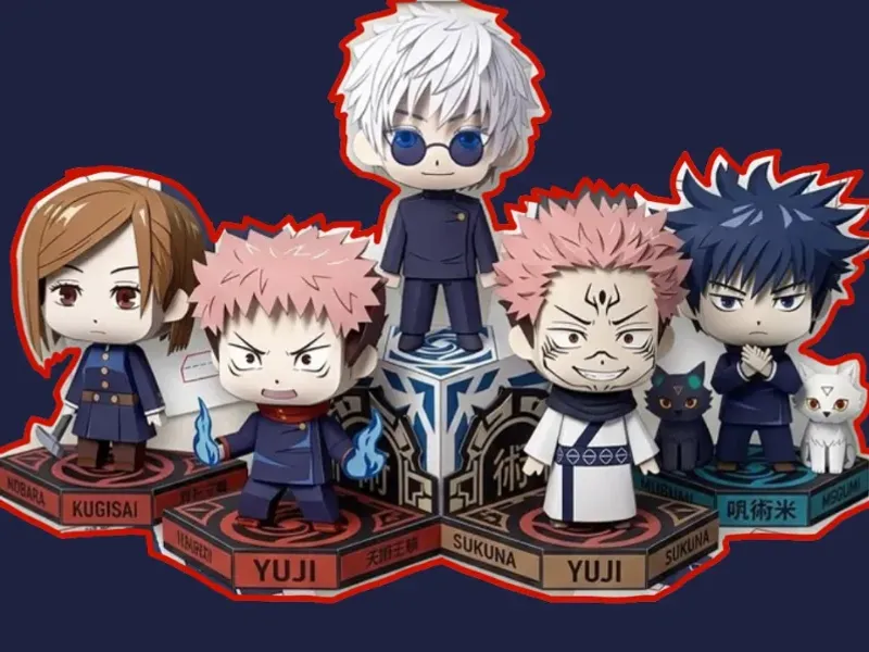 Jujutsu kaisen papecraft ⛩️💜