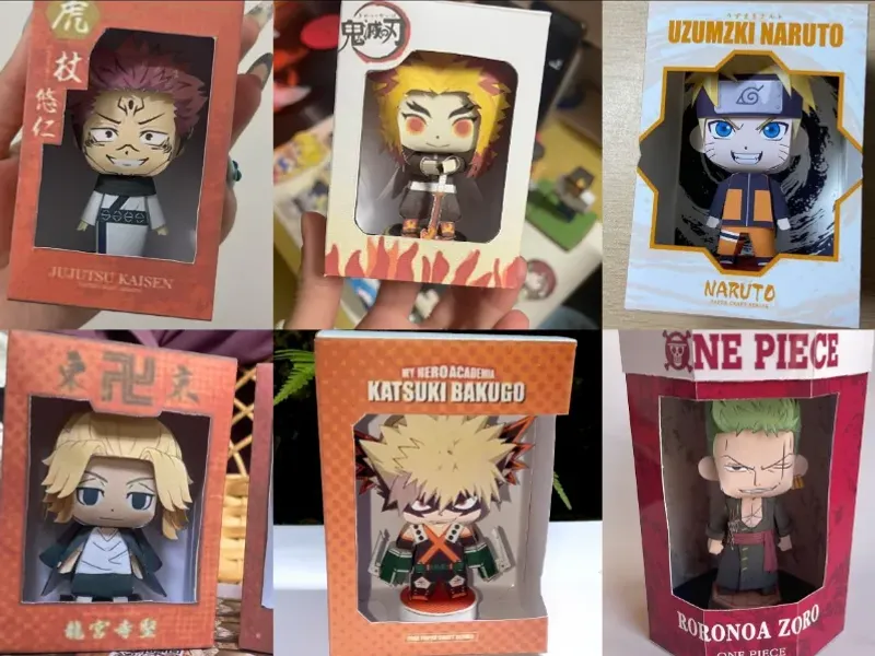 Figuritas en cajas 📦🧝🏻‍♀️