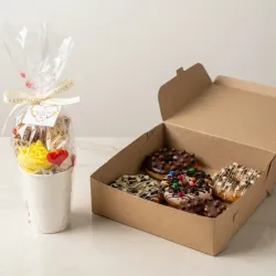 Combo Vaso para mamá 💐🍩