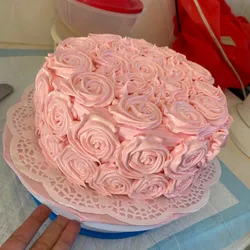 Cake relleno de mouss 