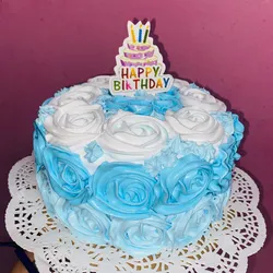 Panetela rellena de flan 