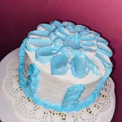 Panetela rellena de mouss 