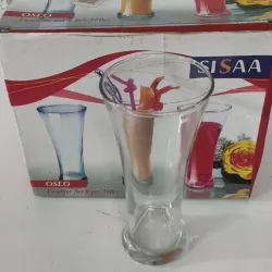 Set de 6 vasos largos