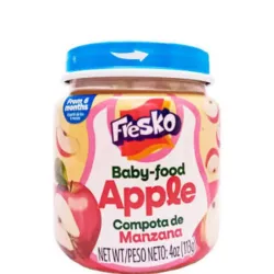 Compota de manzana 