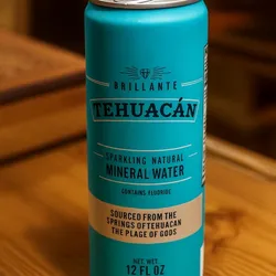 Agua Gaseada de Lata 