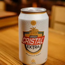 Cerveza Cristal de Lata 