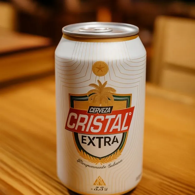 Cerveza Cristal de Lata 