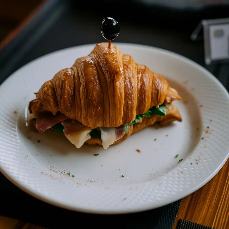 Croissant de Jamón Serrano 
