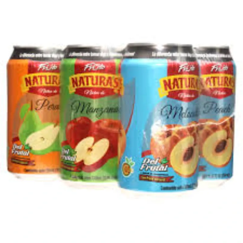 Jugo de frutas lata
