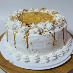 Cake de piña colada.