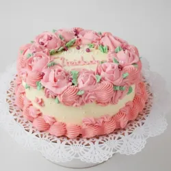 Cake tradicional con buttercream. 