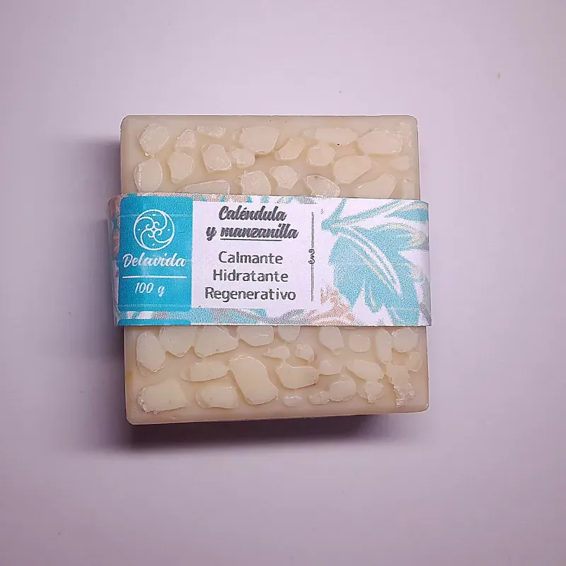 Jabón de caléndula y manzanilla 100g 