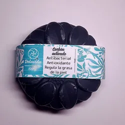 Jabón de carbón activado 100g