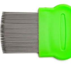 Peine metalico para piojos y liendres 