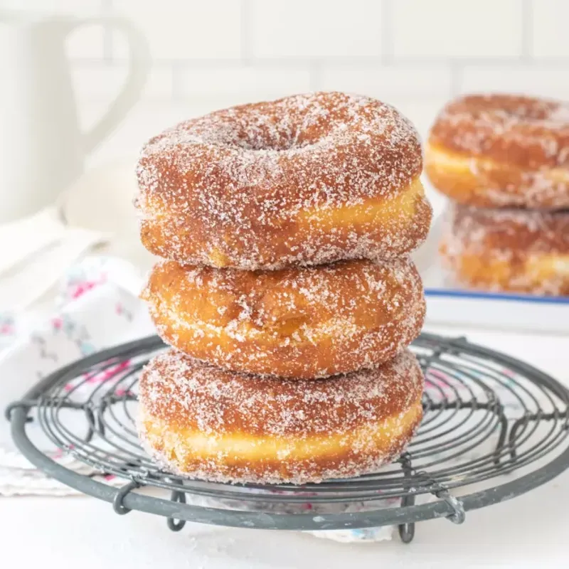 Rosquillas de azucar glass