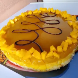 Tarta pasion de mango