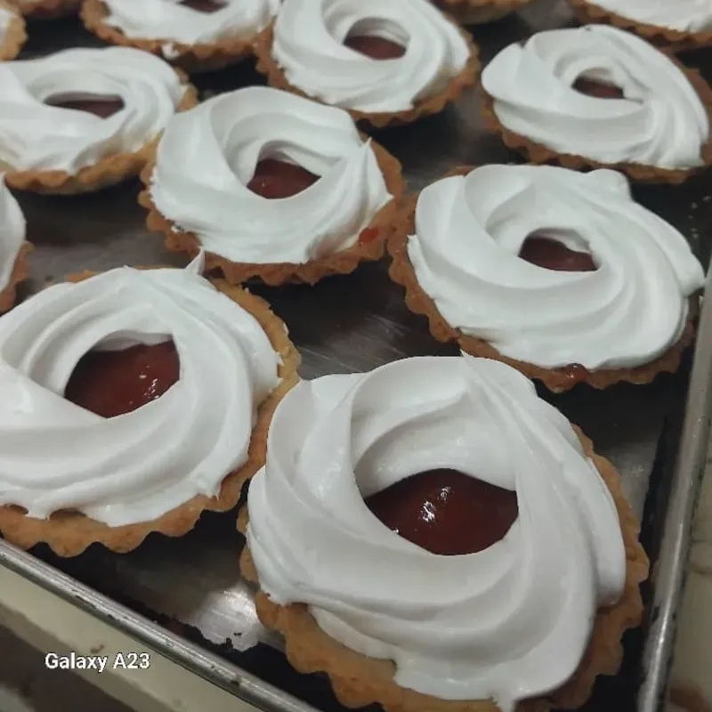 Tartaletas rellenas de guayaba 