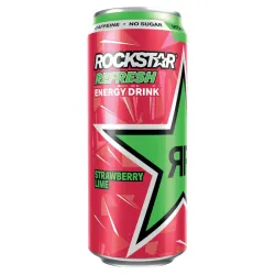 Rockstar Fresa Lima 500ml lata