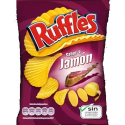  RUFFLES JAMÓN 115 gramos