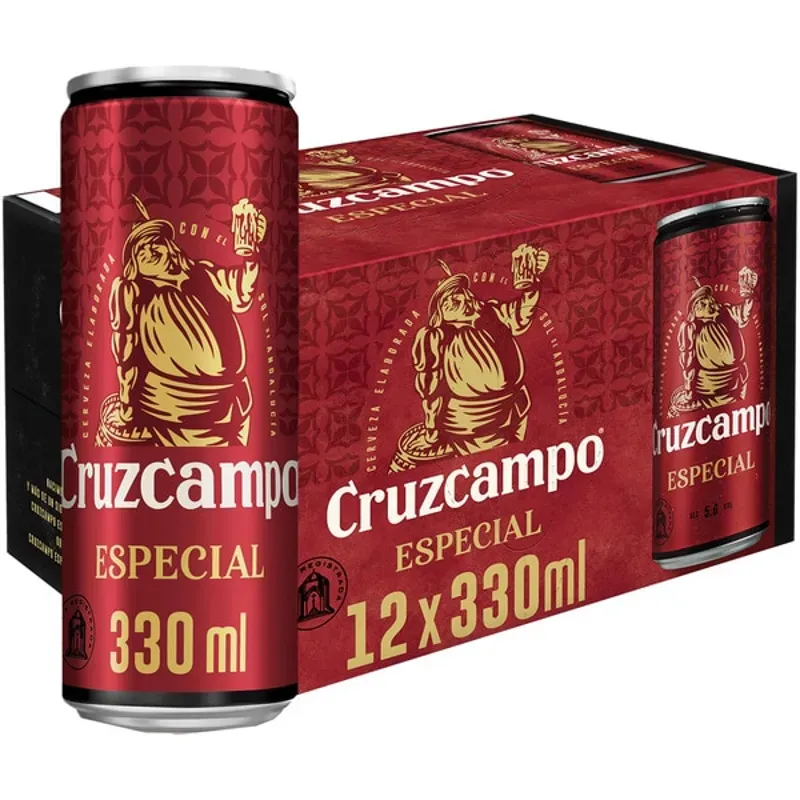 Cerveza CruzCampo lata 330ml