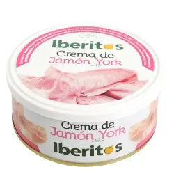 Crema de Jamón York Iberitos en lata 250 g.