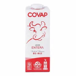 Leche Entera Covap 1 Litro