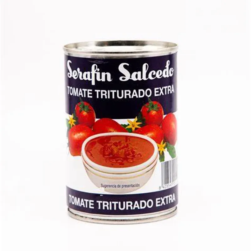 Tomate triturado enlatado 390gr 