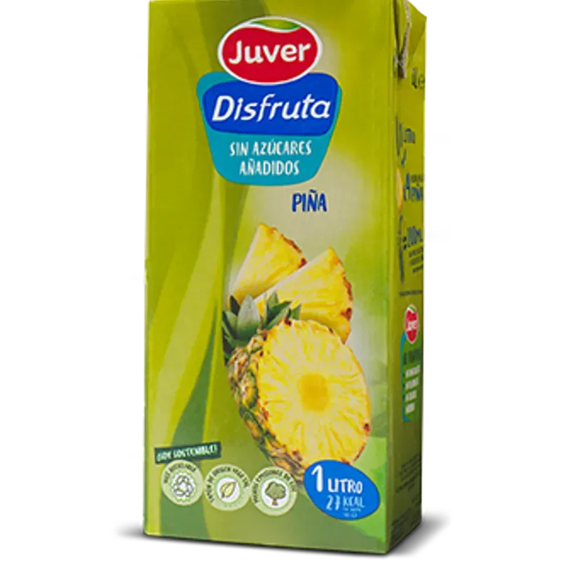 Zumo de piña sin azúcar 1 Lt